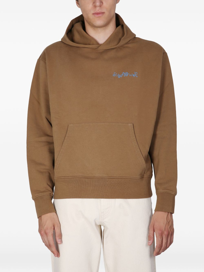 hooded kangaroo-pocket hoodie 1