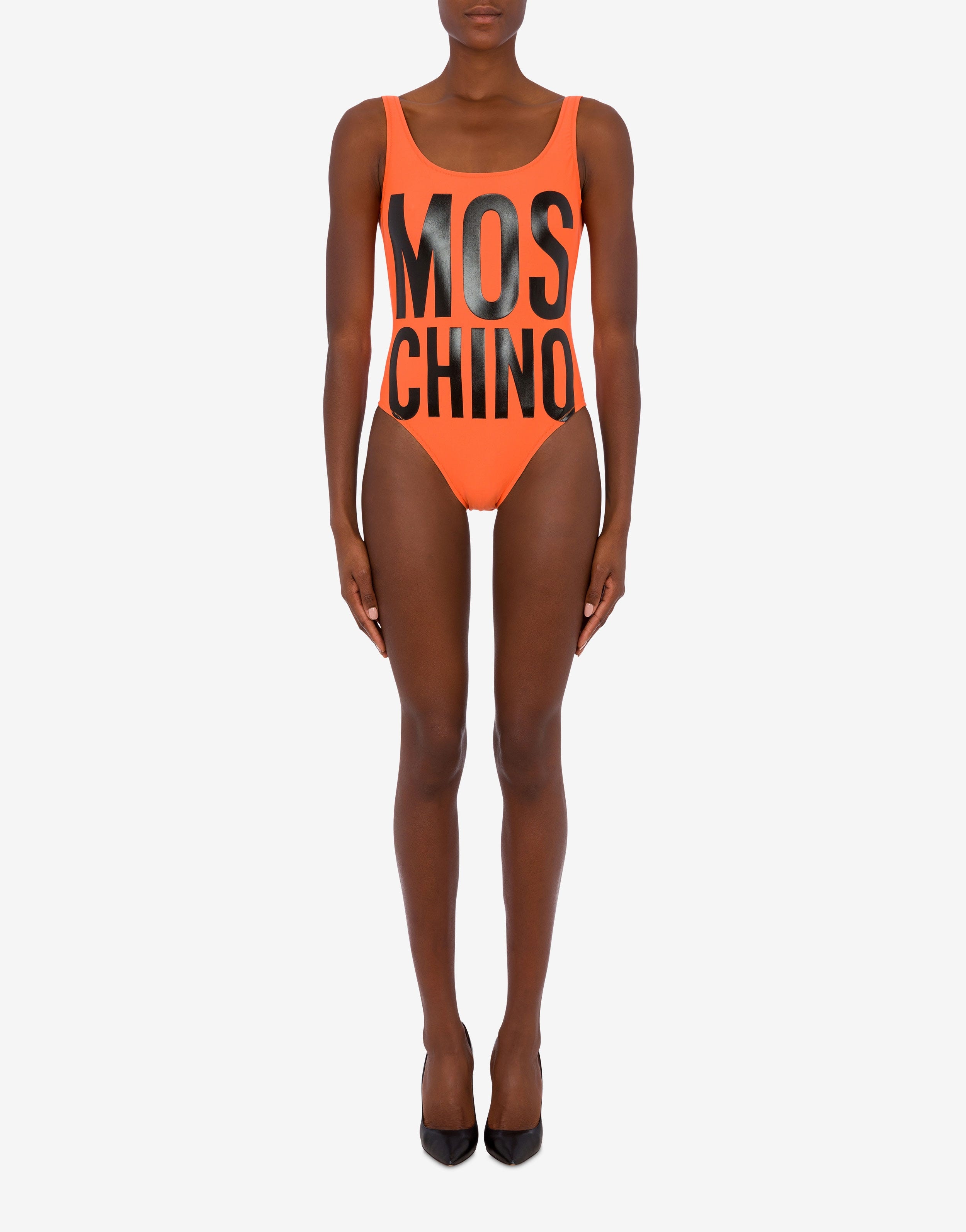 MAXI LOGO PRINT ONE-PIECE SWIMSUIT - 2