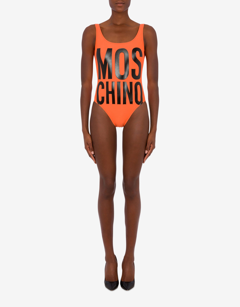 Moschino MAXI LOGO PRINT ONE-PIECE SWIMSUIT outlook