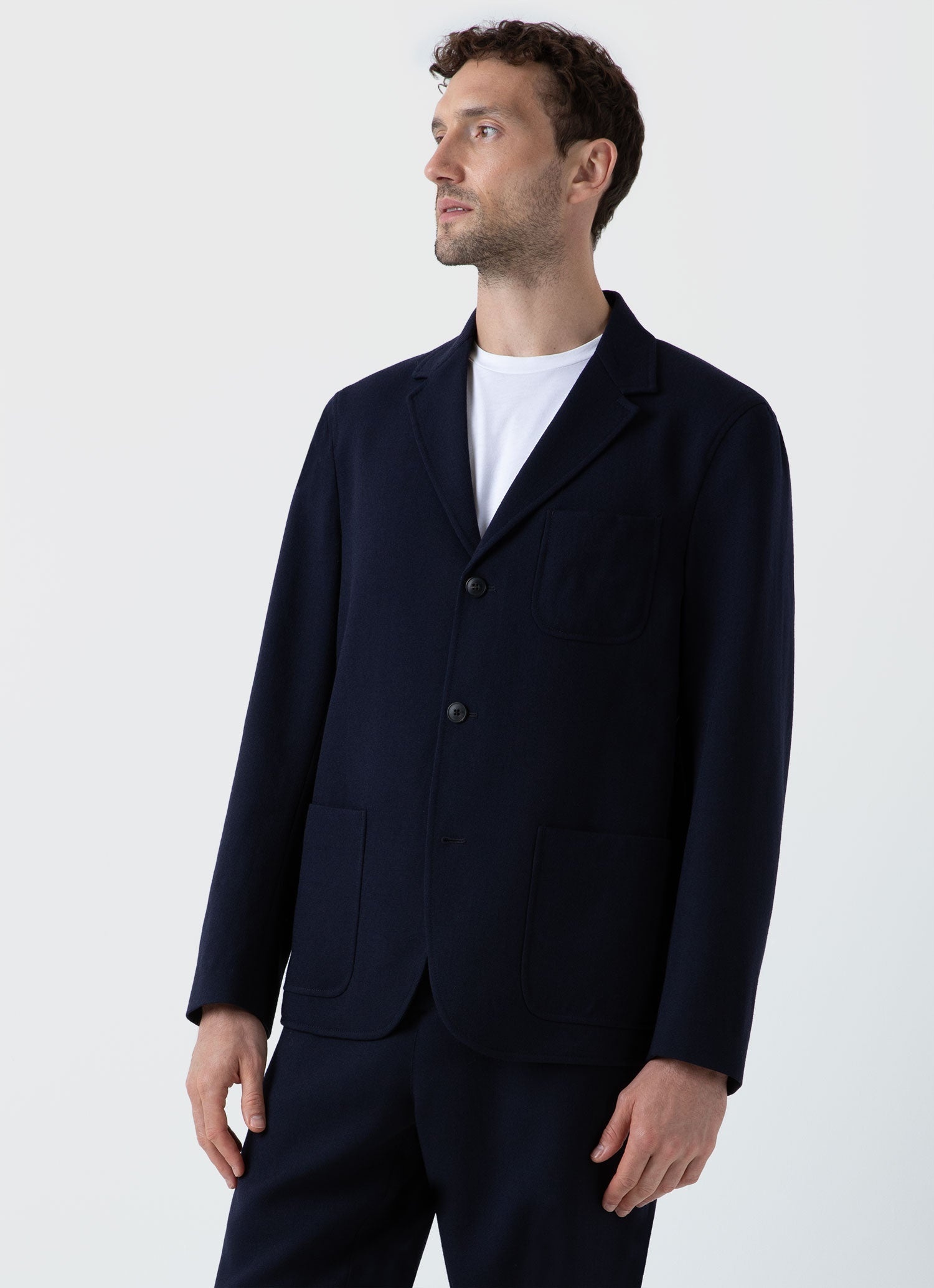 Wool Twill Blazer - 2