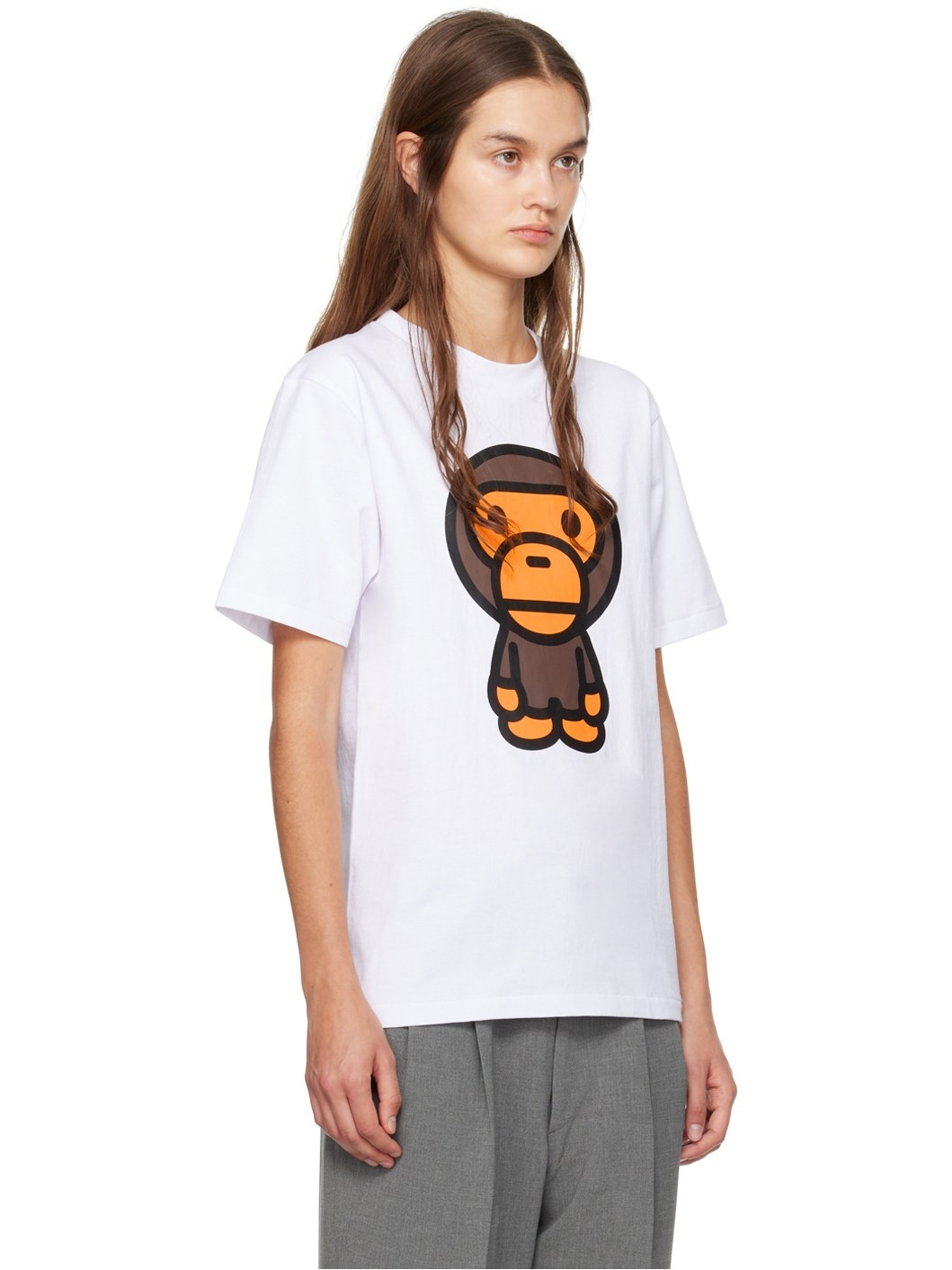 White Big Baby Milo T-Shirt - 2