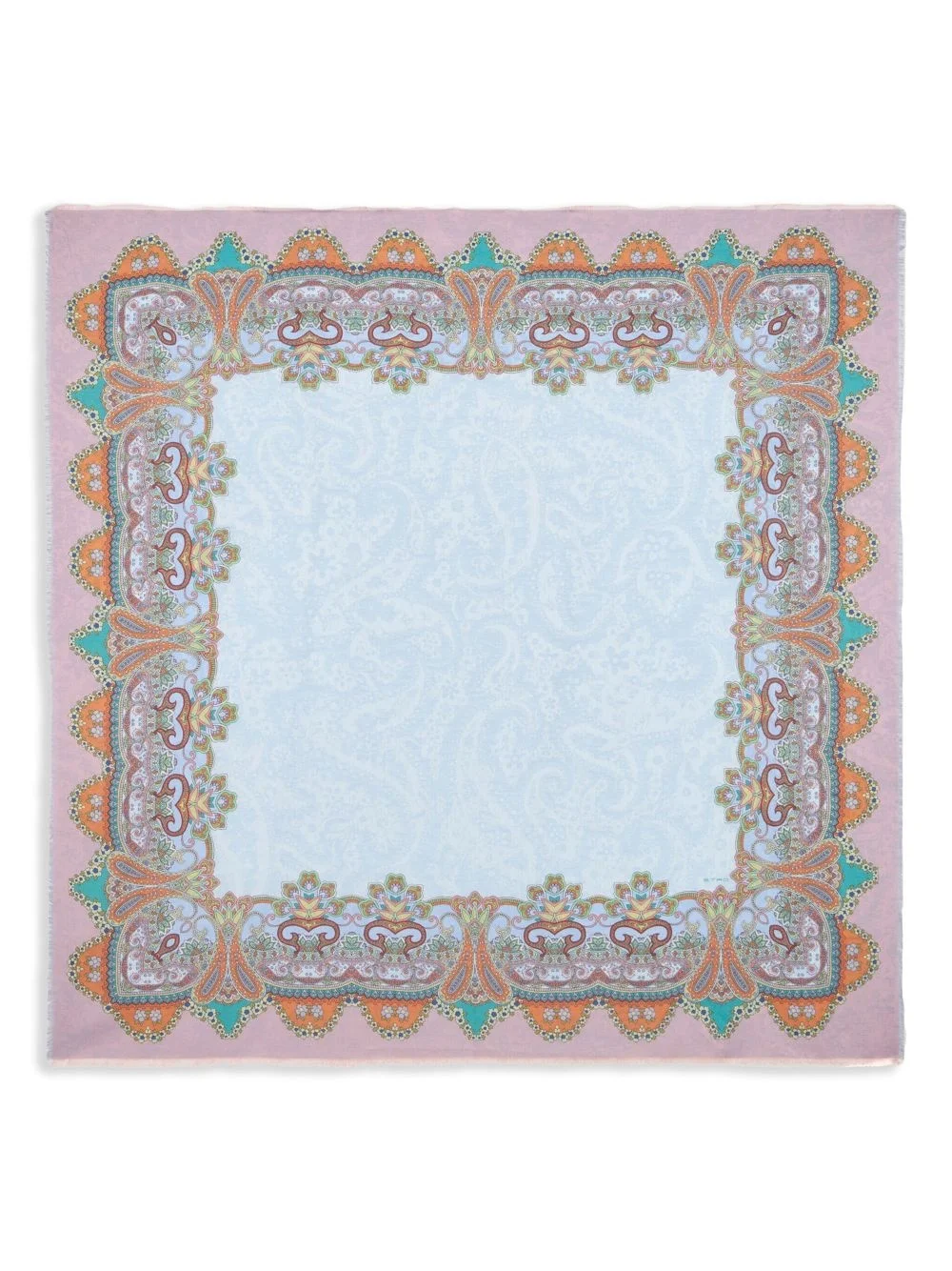 paisley-print scarf - 1