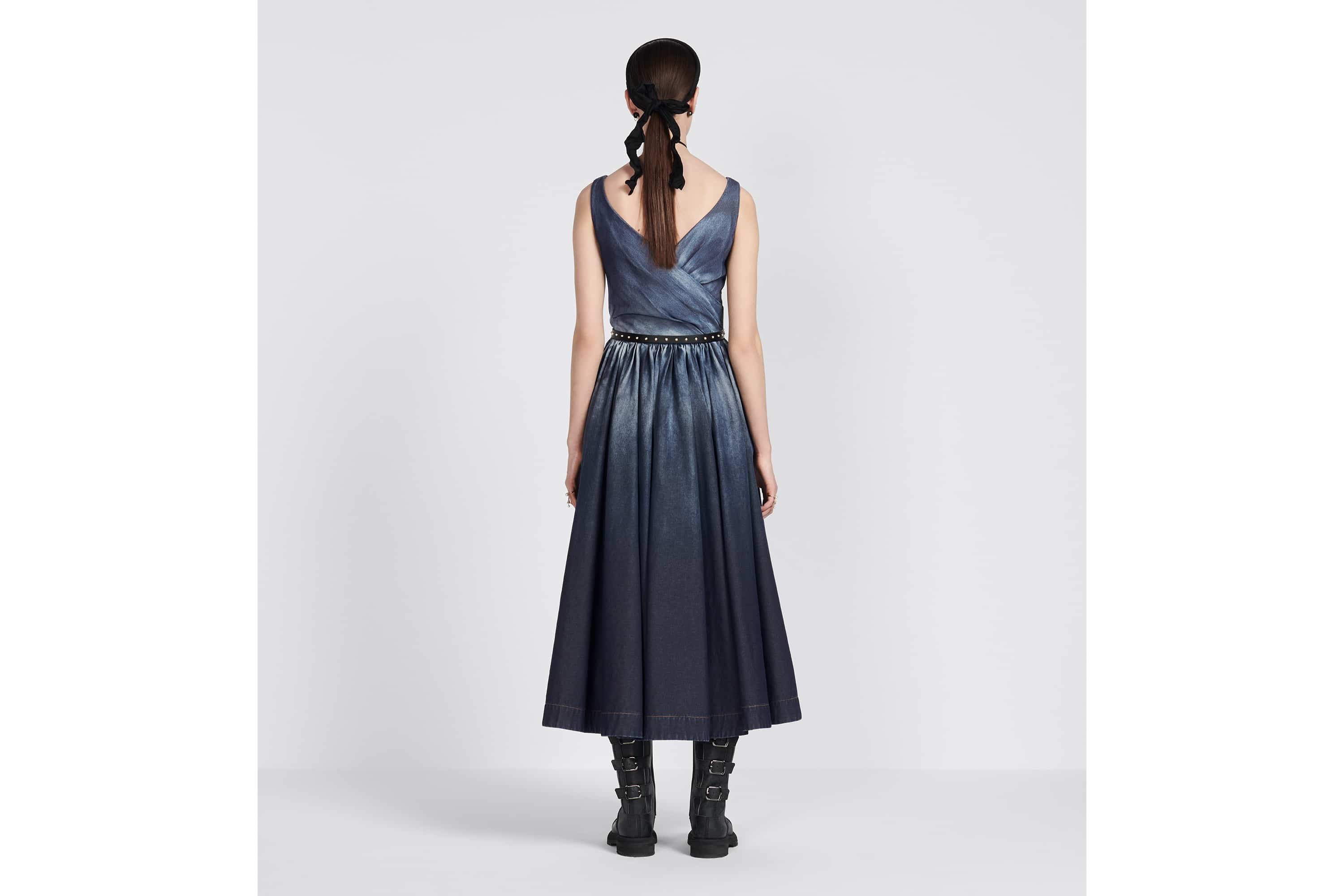 Flared Mid-Length Dress - 6