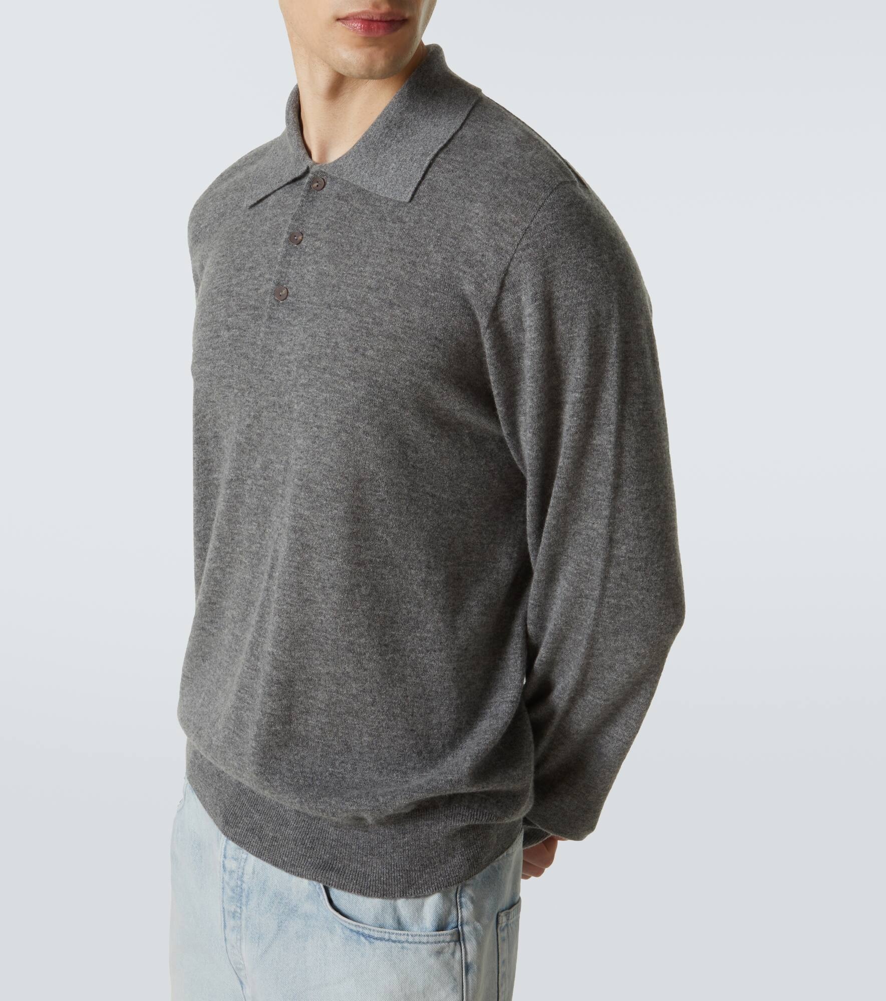 Judi cashmere polo sweater - 5