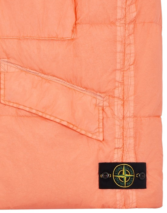 G0123 GARMENT DYED CRINKLE REPS R-NY DOWN PEACH - 5