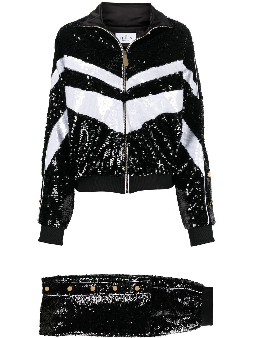 sequin embellished tracksuit - 1