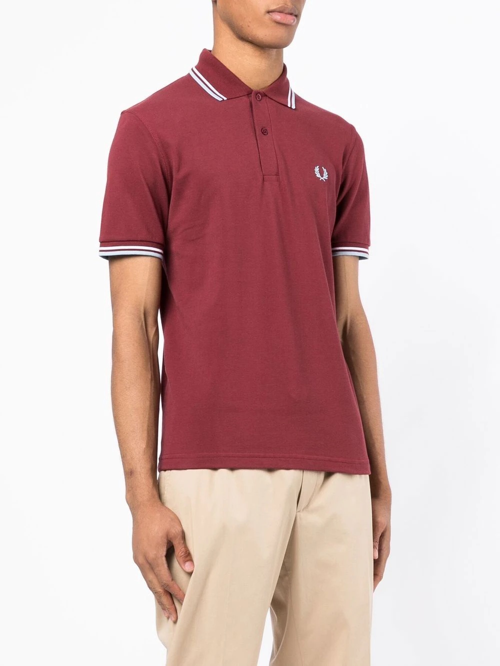 twin-tipped polo shirt - 3