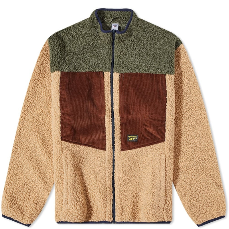 Reebok Cord Sherpa Jacket 1