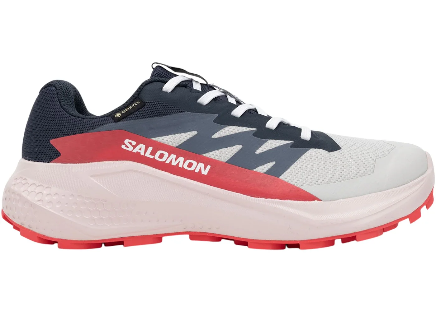 Salomon Alphaglide Gore-Tex Lunar Rock Blue Night Rouge Red (Women's) - 1