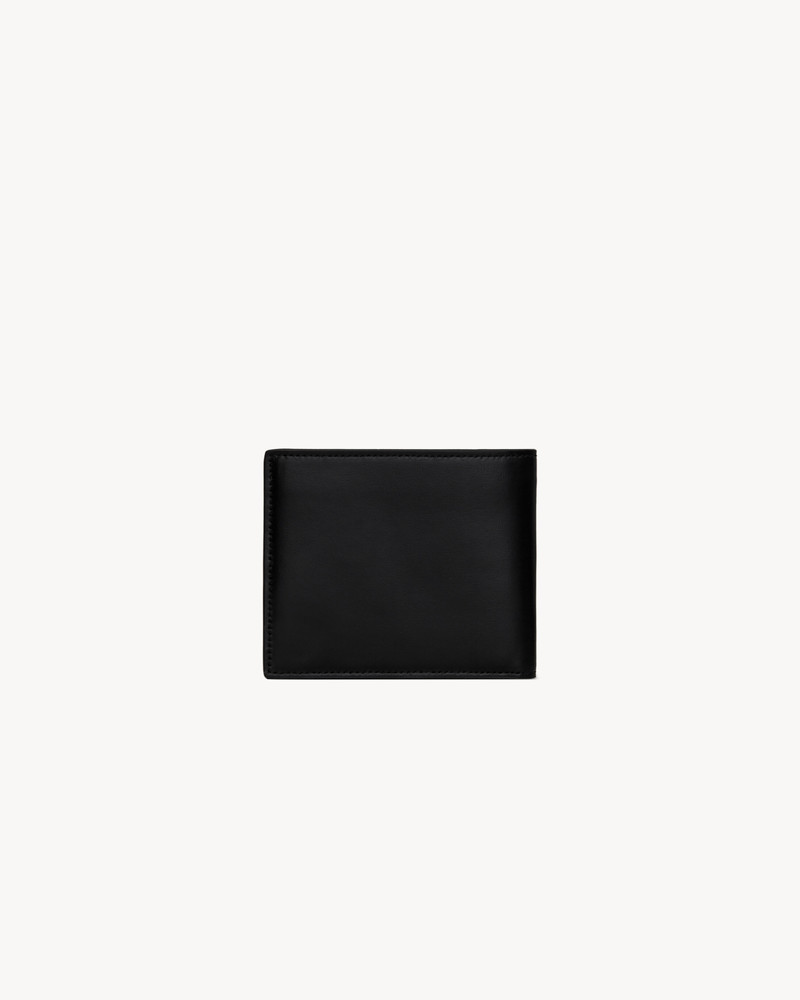SAINT LAURENT TINY CASSANDRE EAST/WEST WALLET IN MATTE LEATHER outlook