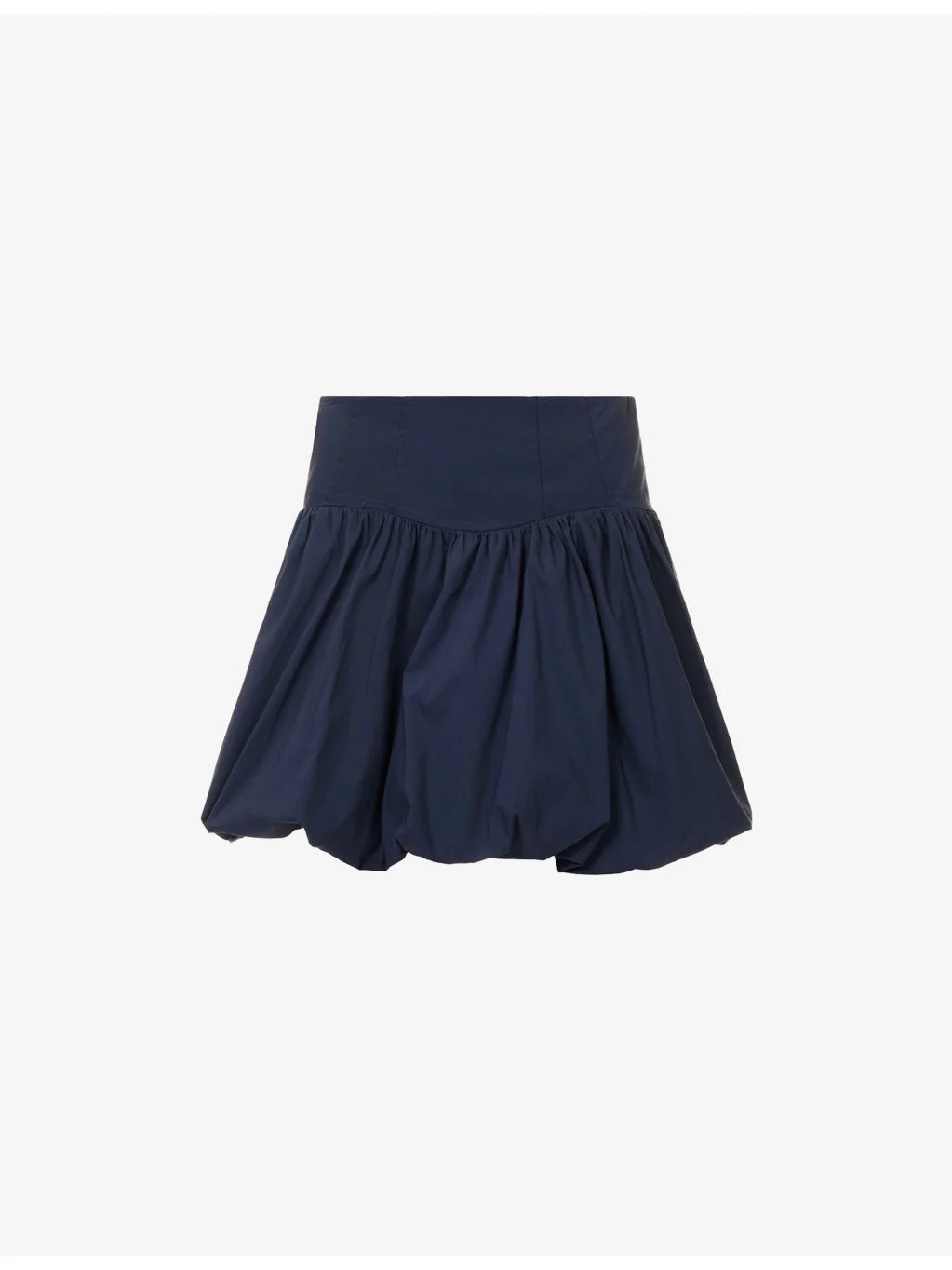 Pippa Bubble Cotton-Blend Mini Skirt - 1