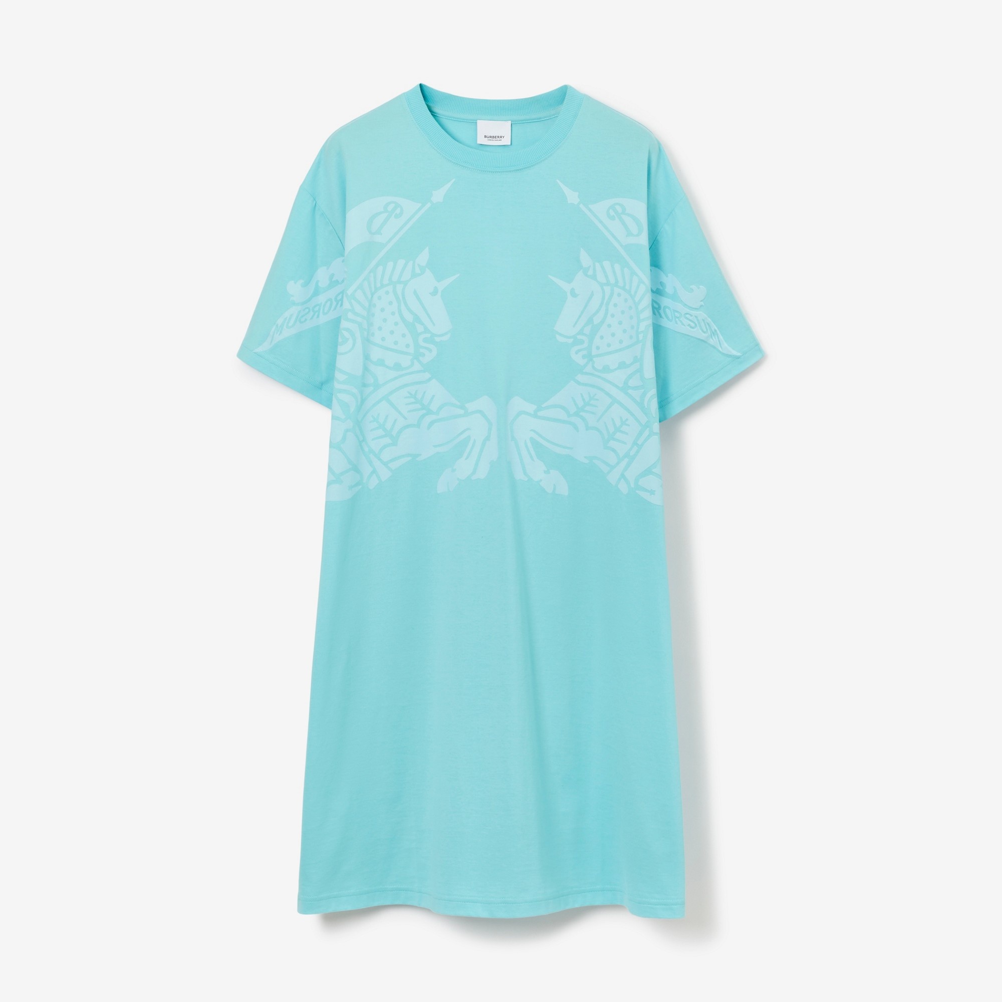 EKD Print Cotton T-shirt Dress - 1