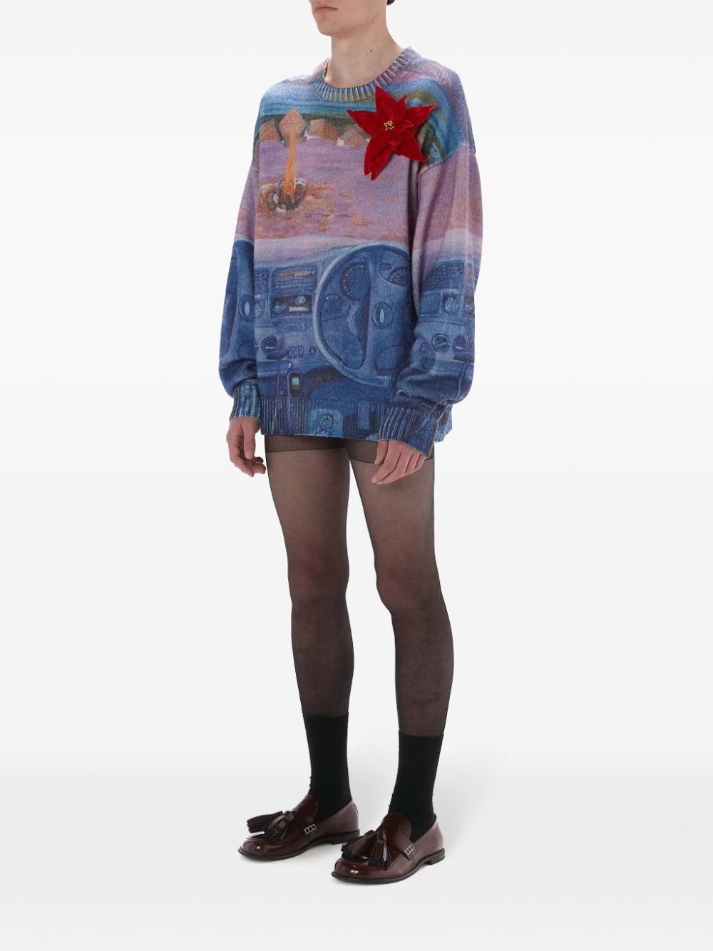 printed jumper - 2