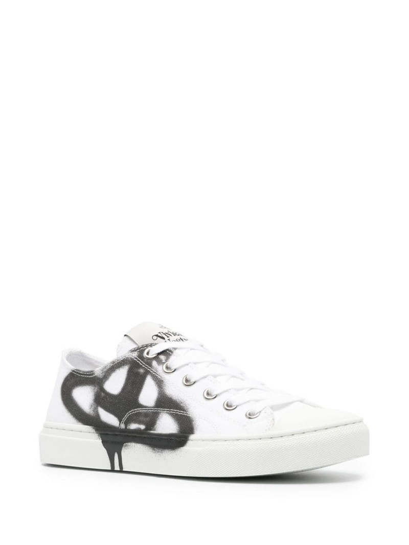 Vivienne Westwood Plimsoll 2.0 canvas sneakers outlook