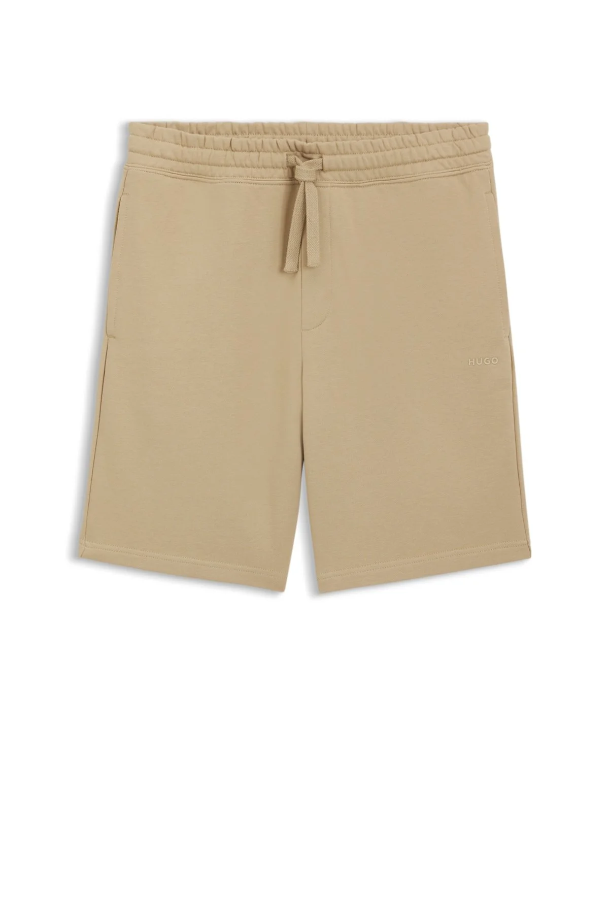 RELAXED-FIT SHORTS IN COTTON TERRY WITH LOGO PRINT - 1