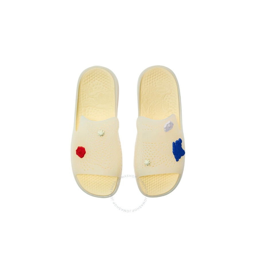 Burberry Embellished Logo Slides - 3