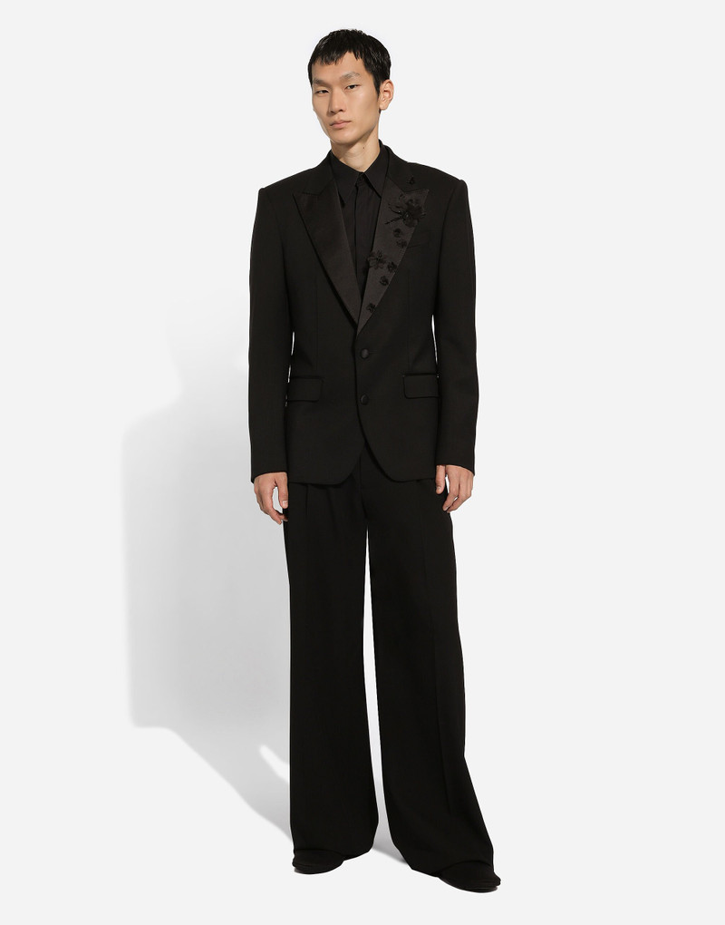 Dolce & Gabbana Embroidered single-breasted Sicilia-fit jacket outlook