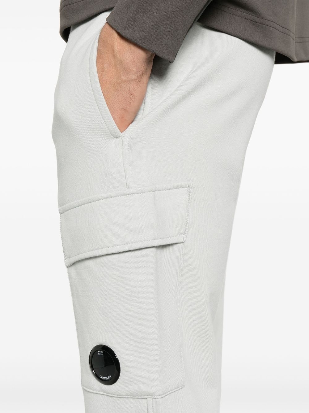 Lens-detailed sweatpants - 5