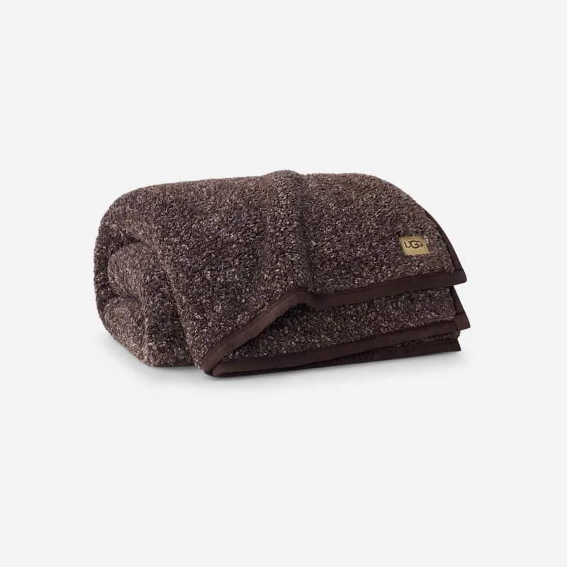 Classic UGG®fluff Throw 50" x 70" Polyester Blankets in Burnt Cedar - 1