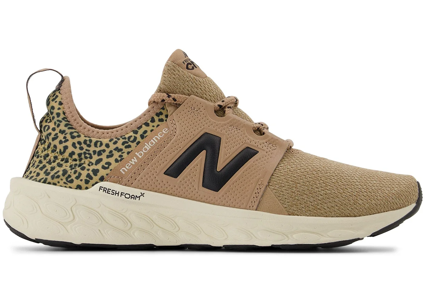 New Balance Fresh Foam Cruz v3 Flat Taupe Black Cement (Women's) - 1