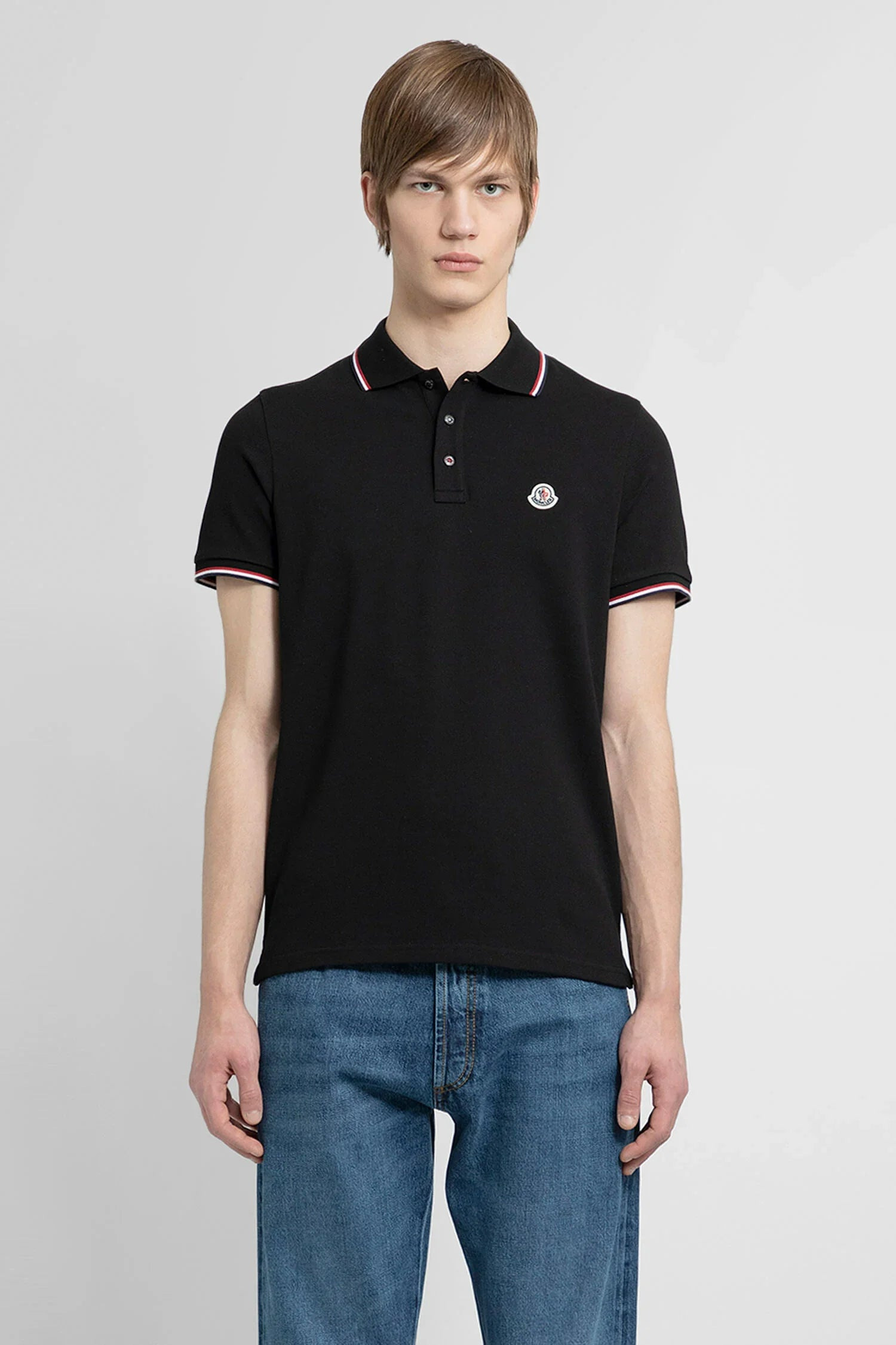 Moncler-Man-Black-T-Shirts-Tank-Tops - 1