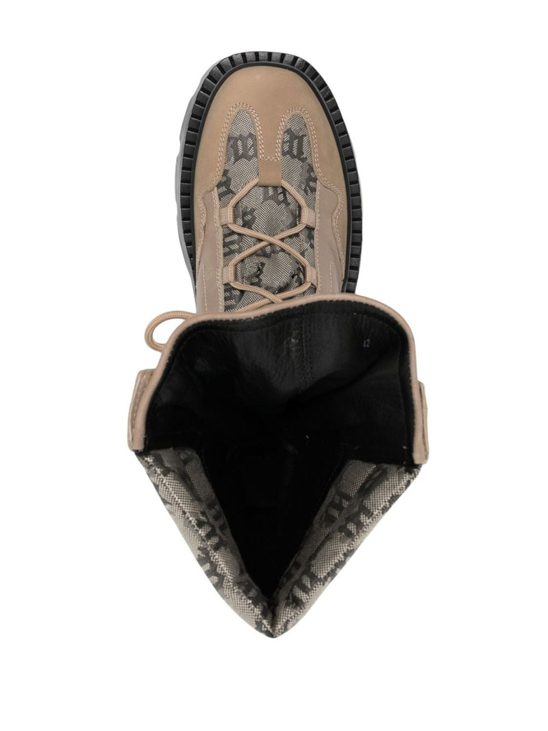 Ibiza jacquard-monogram boots 4