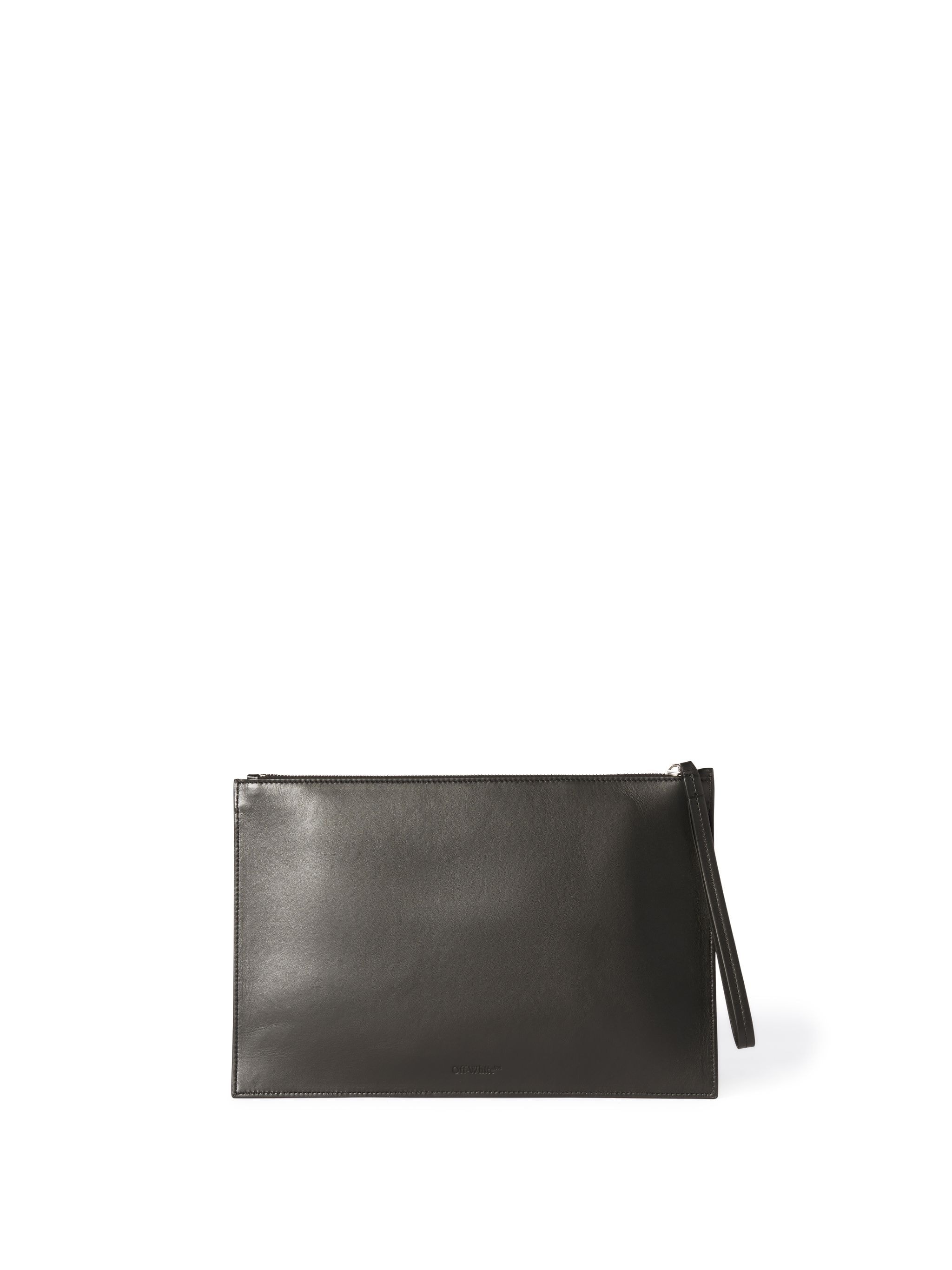 Black Quote Flat Pouch - 3