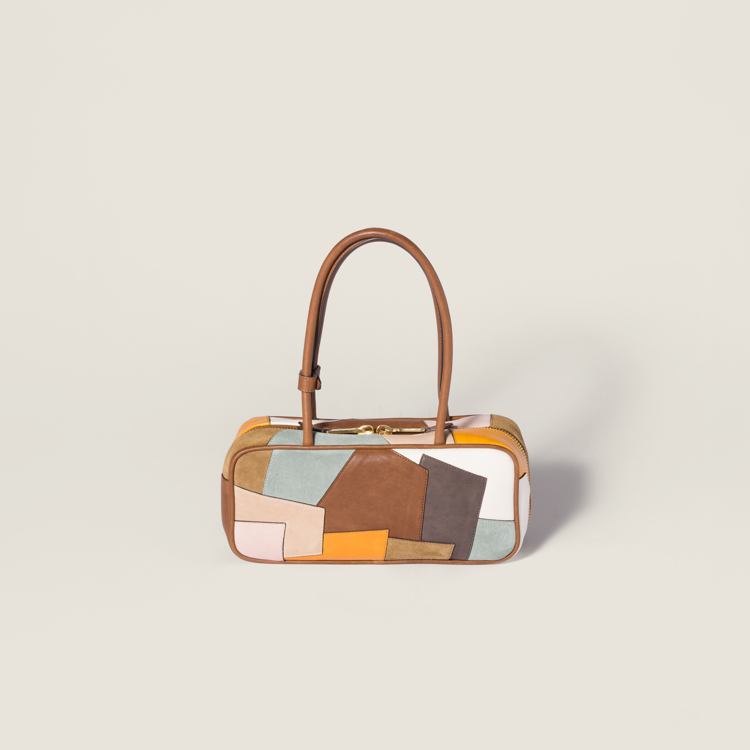 Beau patchwork leather bag - 4