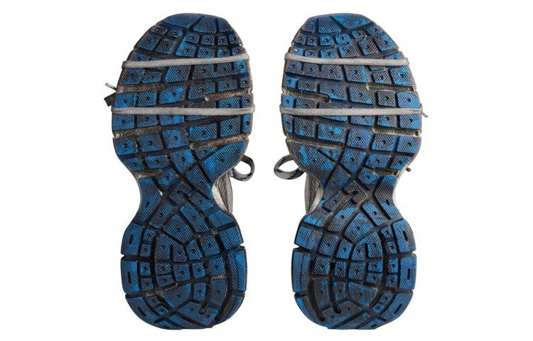 Balenciaga 3XL Sneakers 'Worn Out Grey White and Blue Mesh and Polyurethane' 734734W3XL71214 - 7