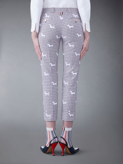 Thom Browne Satin Low Rise Cigarette Hector Trouser outlook
