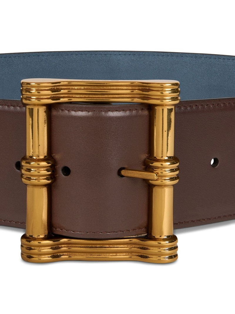 Etro reversible leather belt outlook