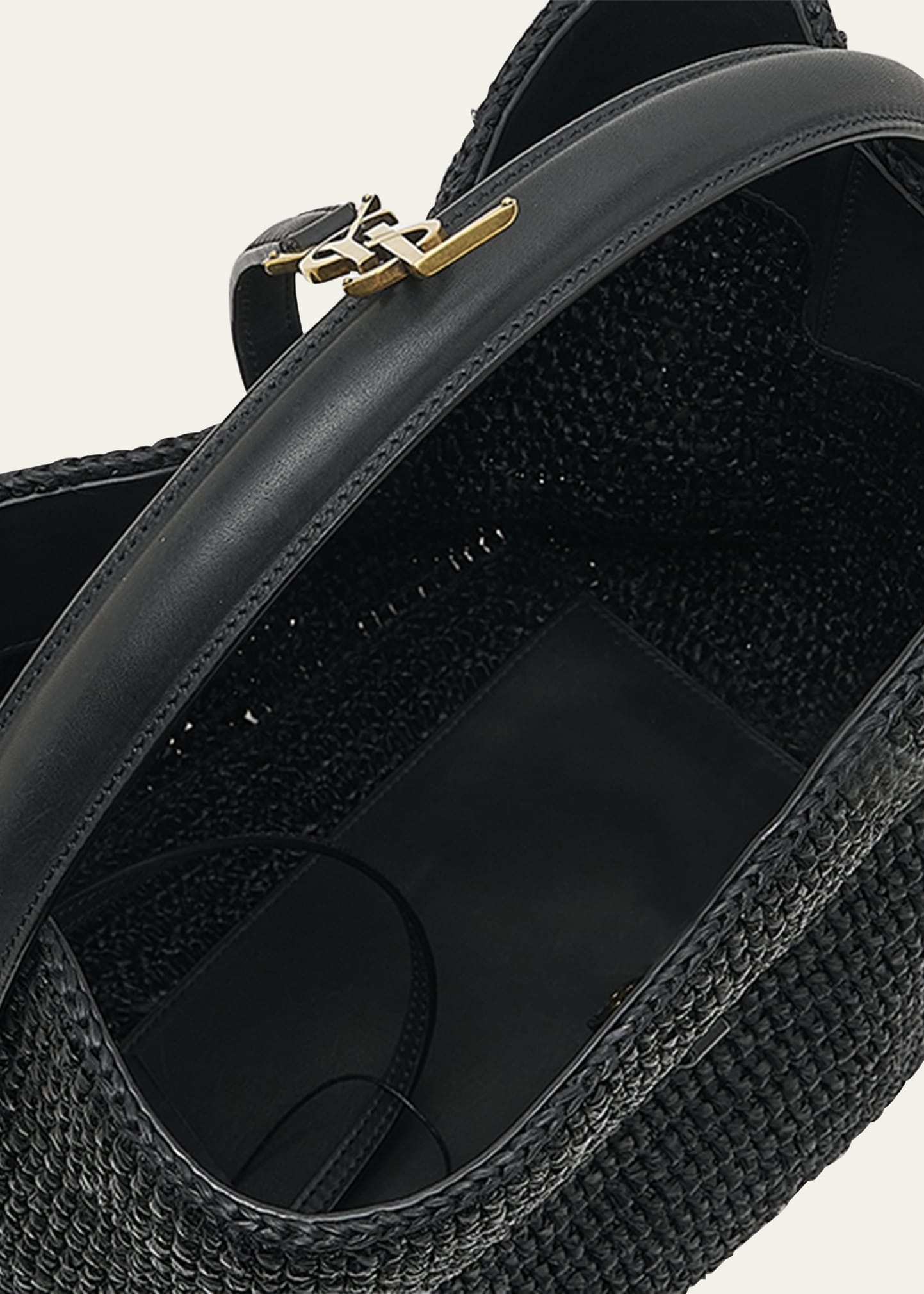 Le 37 Raffia Bucket Bag - 4