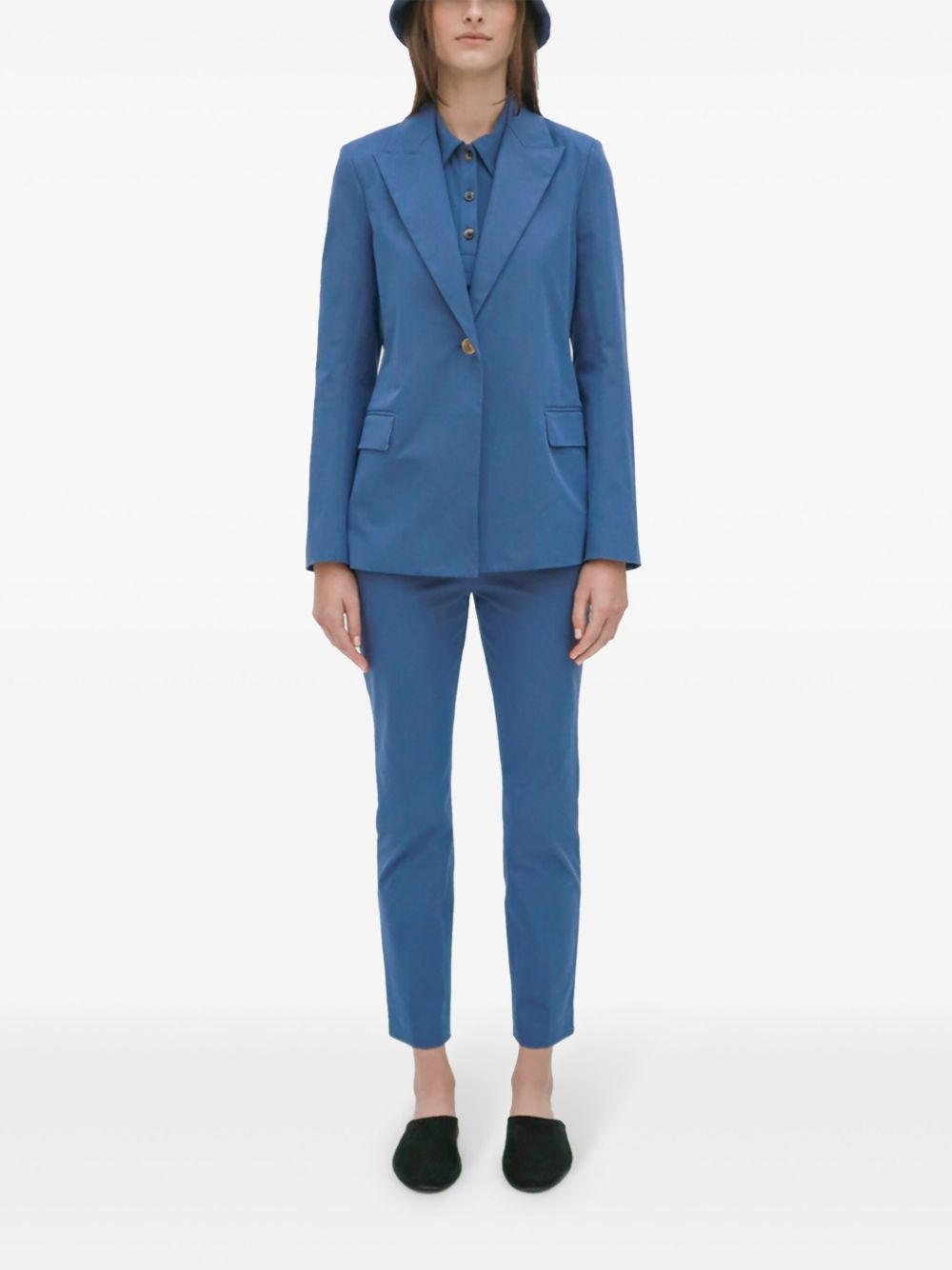 peak-lapels blazer - 4