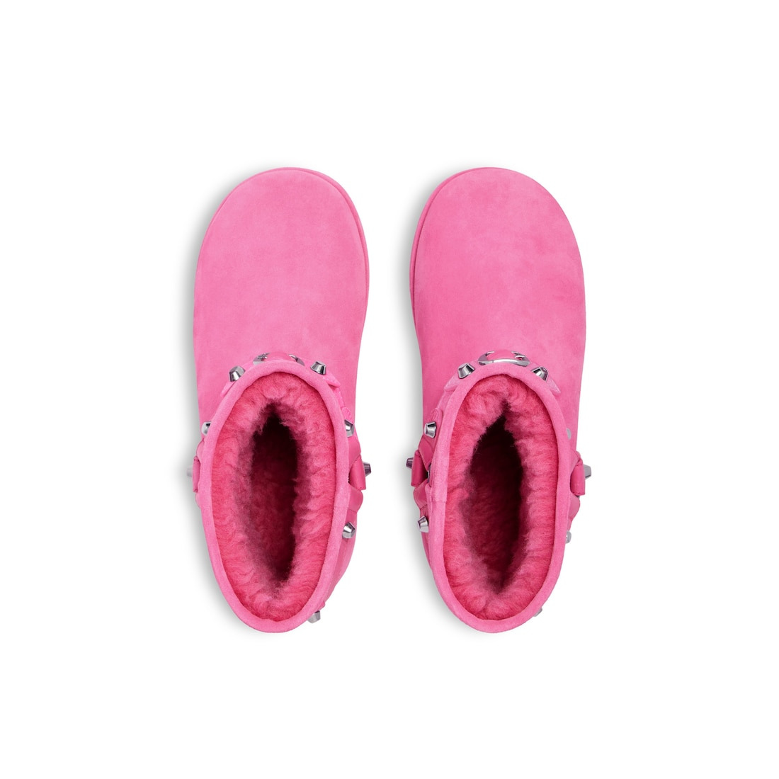 Women's Alaska Soft Bootie in Dark Pink - 6