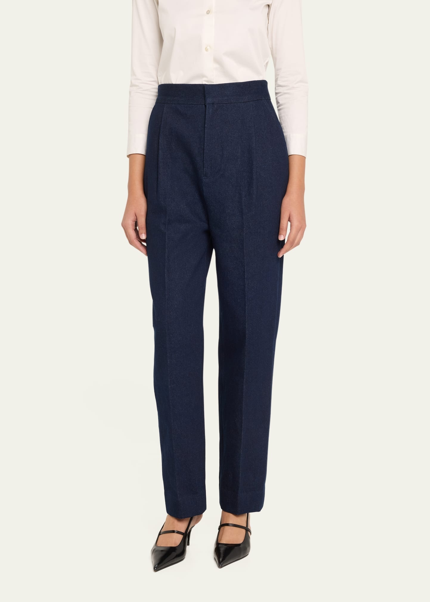 Rochelle Denim Pants - 4