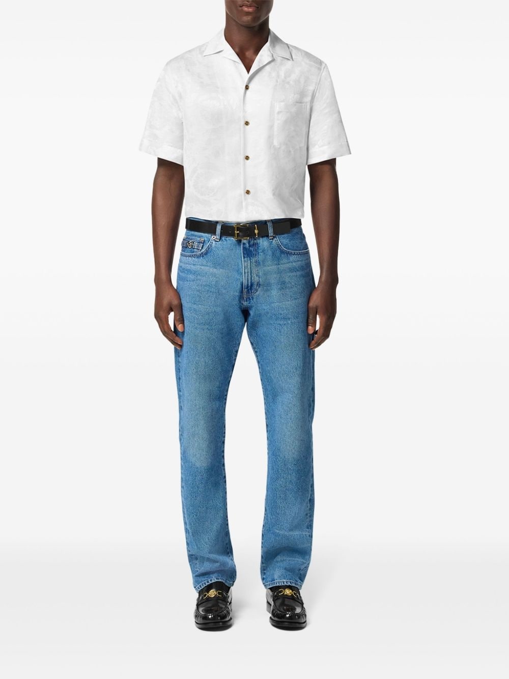 Barocco jacquard shirt - 2
