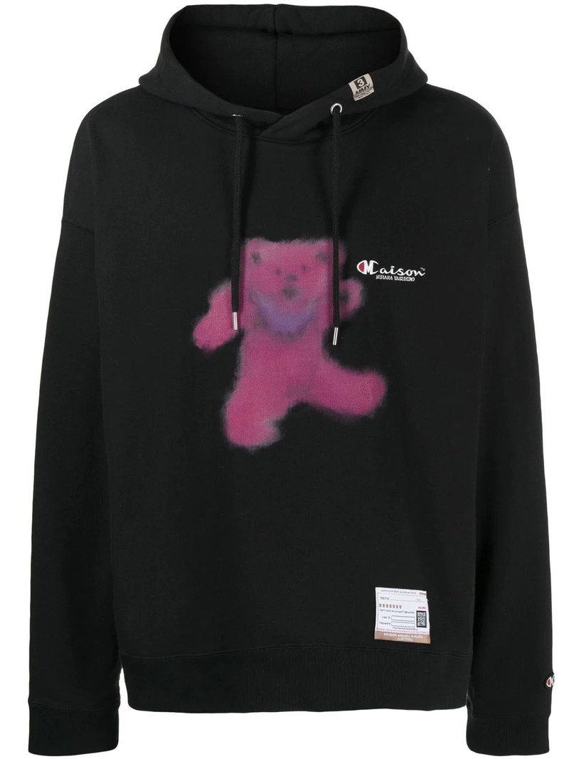 x Champion graphic-print hoodie 1