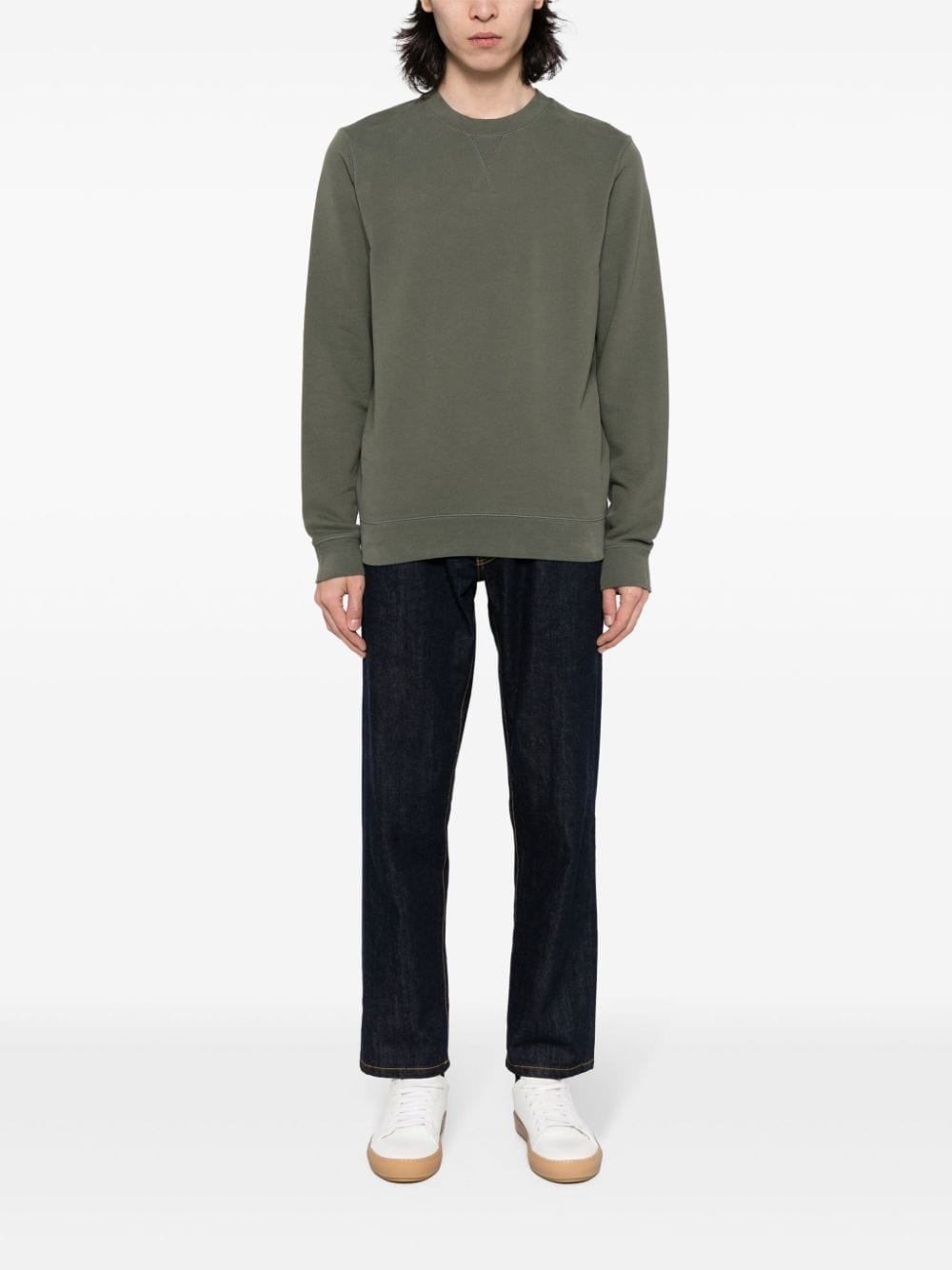 Loopback cotton sweatshirt - 2