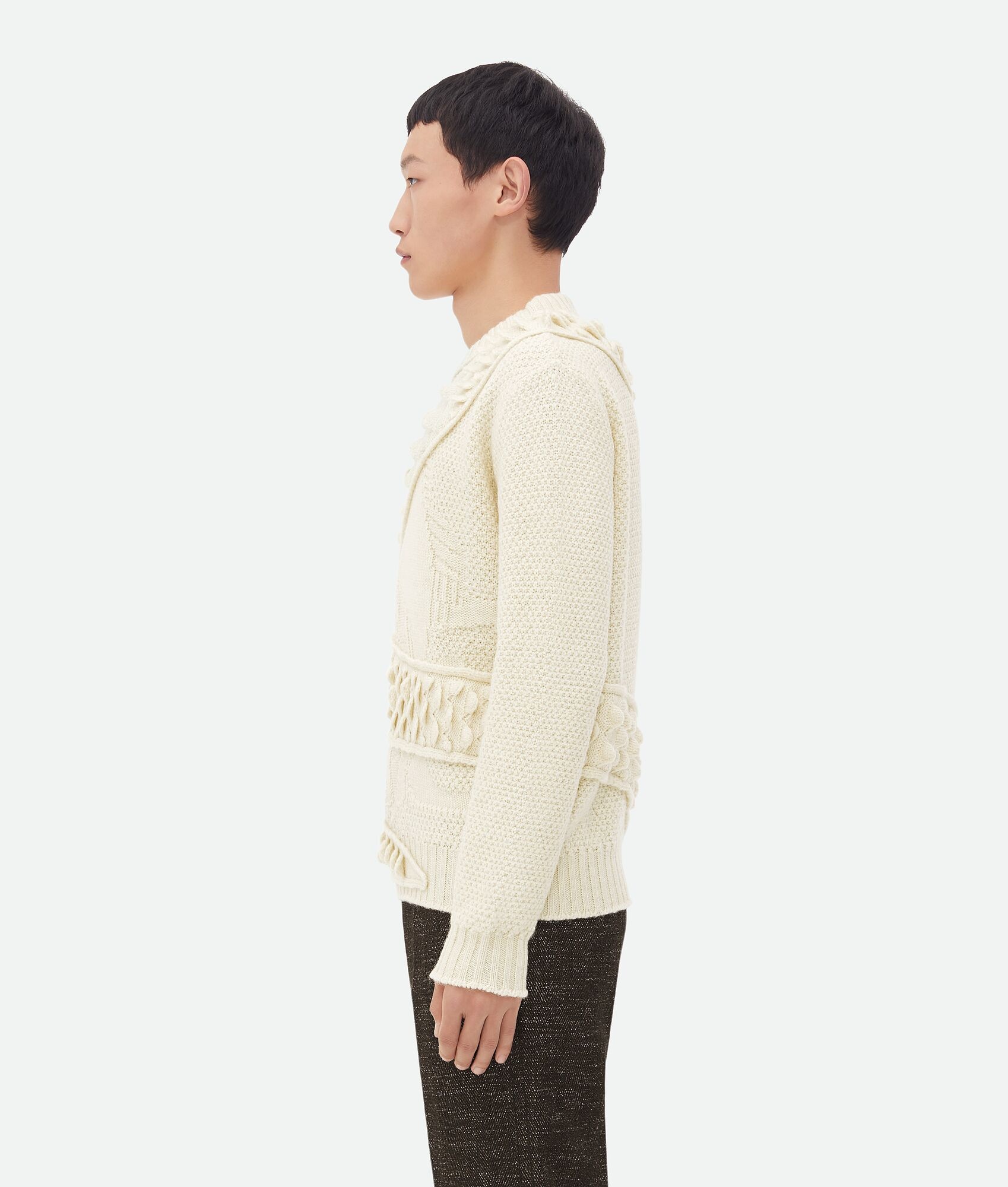 Snake Scales Wool Knit Jumper - 2