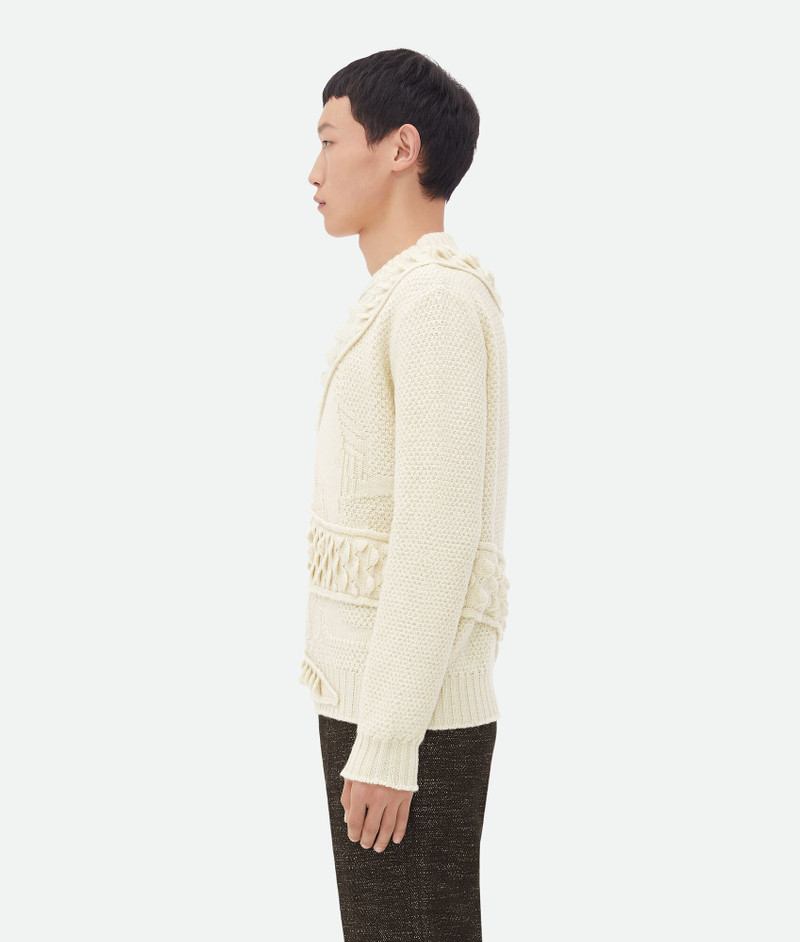 Bottega Veneta Snake Scales Wool Knit Jumper outlook