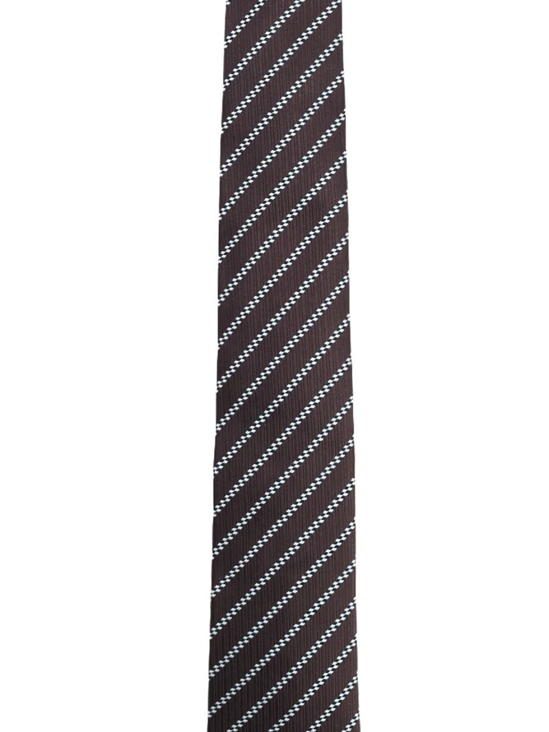 GIORGIO ARMANI striped tie outlook