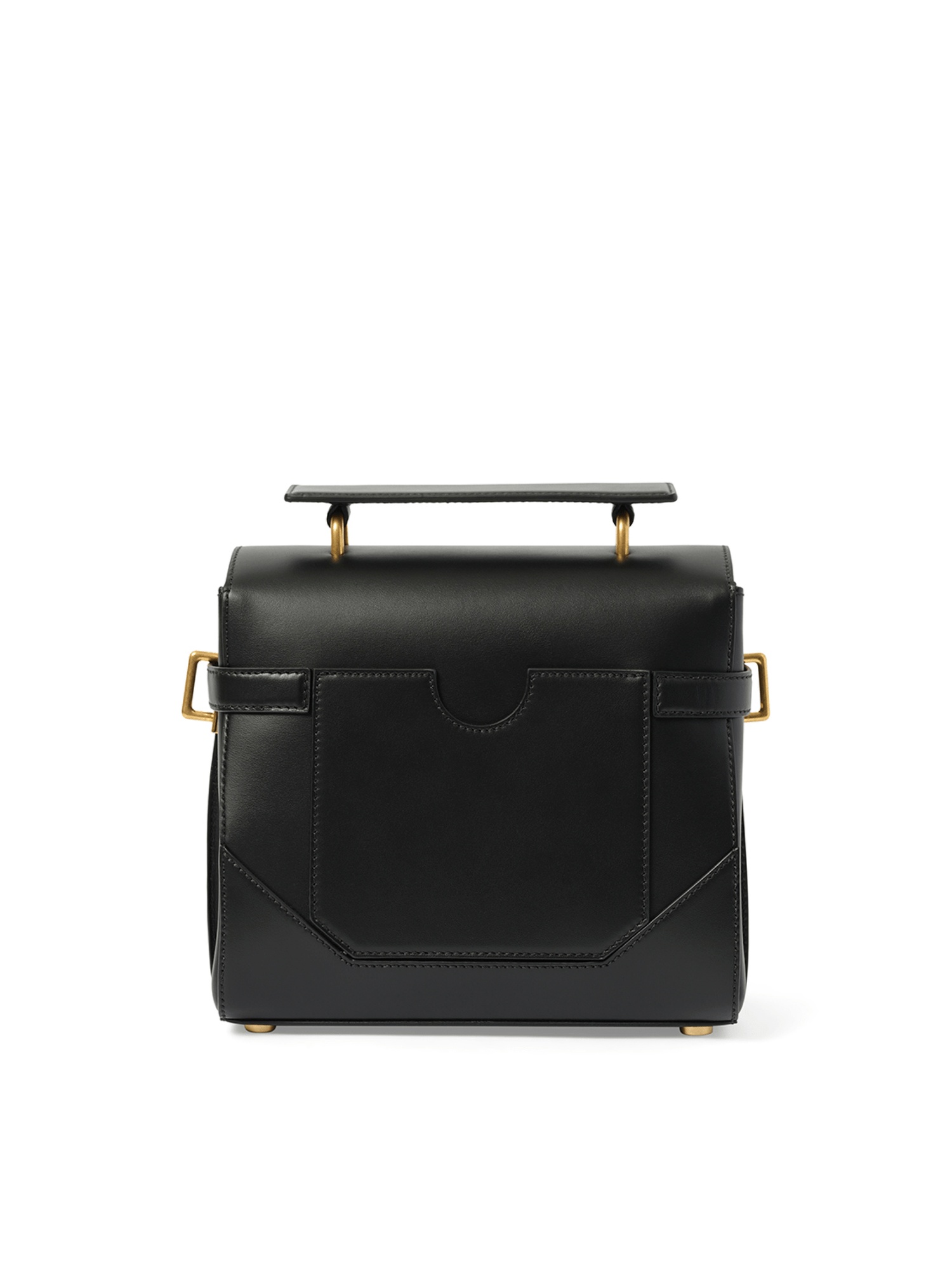 B-Buzz 23 Calfskin Bag in Black - 4