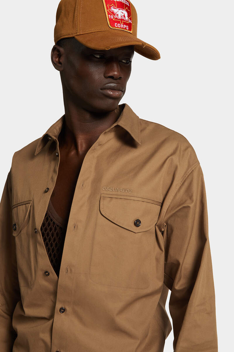 UTILITY COTTON SHIRT - 5