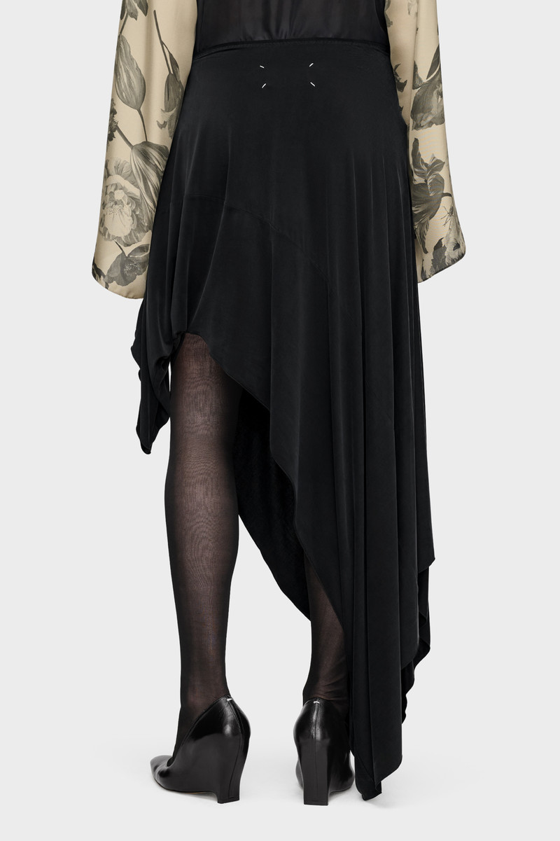 Draped Long Skirt 4