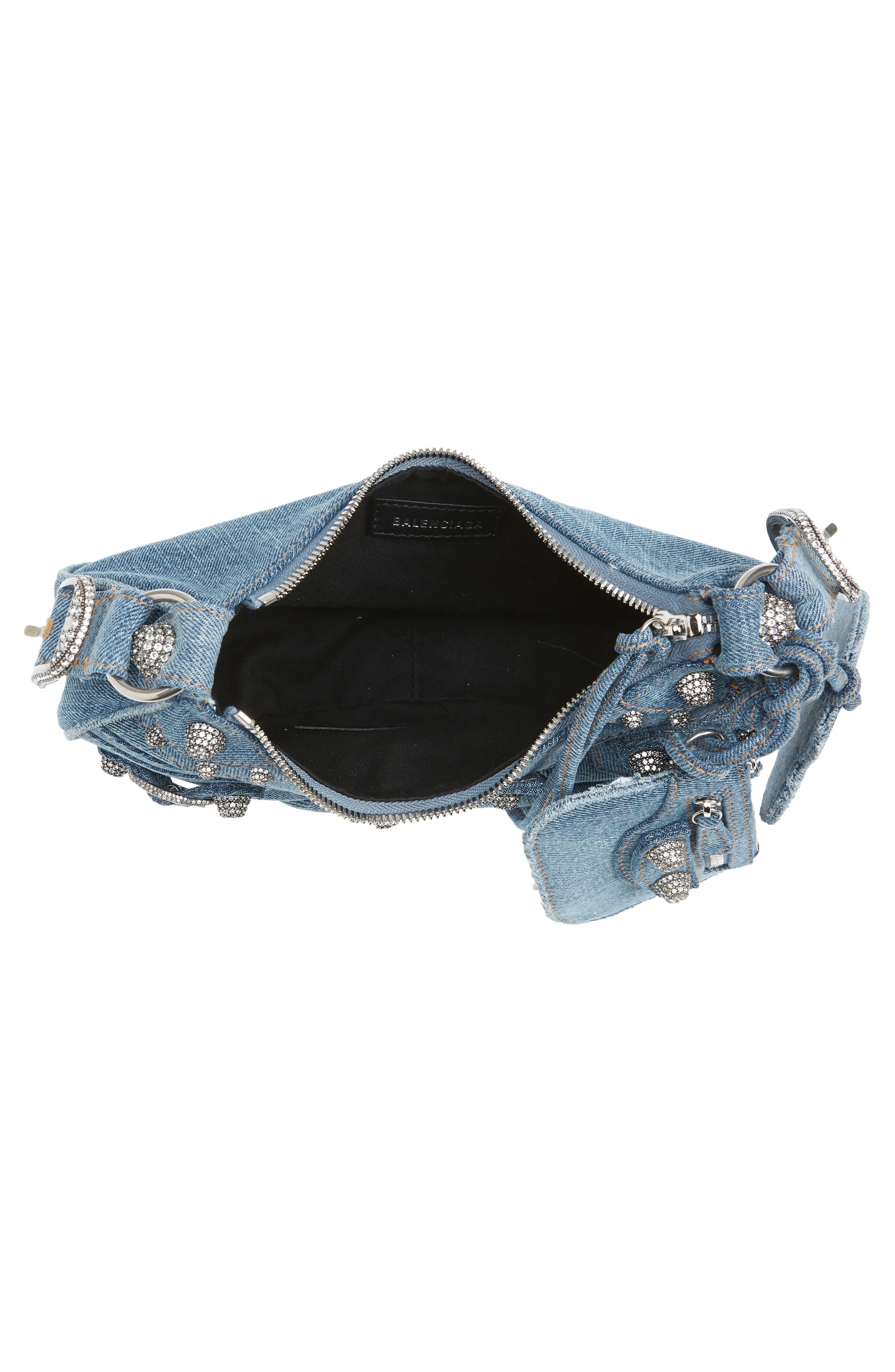 Extra Small Cagole Denim Shoulder Bag - 5