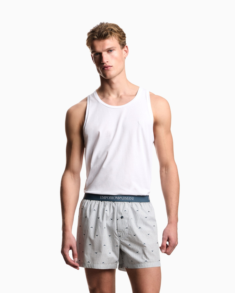 BOXERS WITH JACQUARD LOGO PATTERN 2