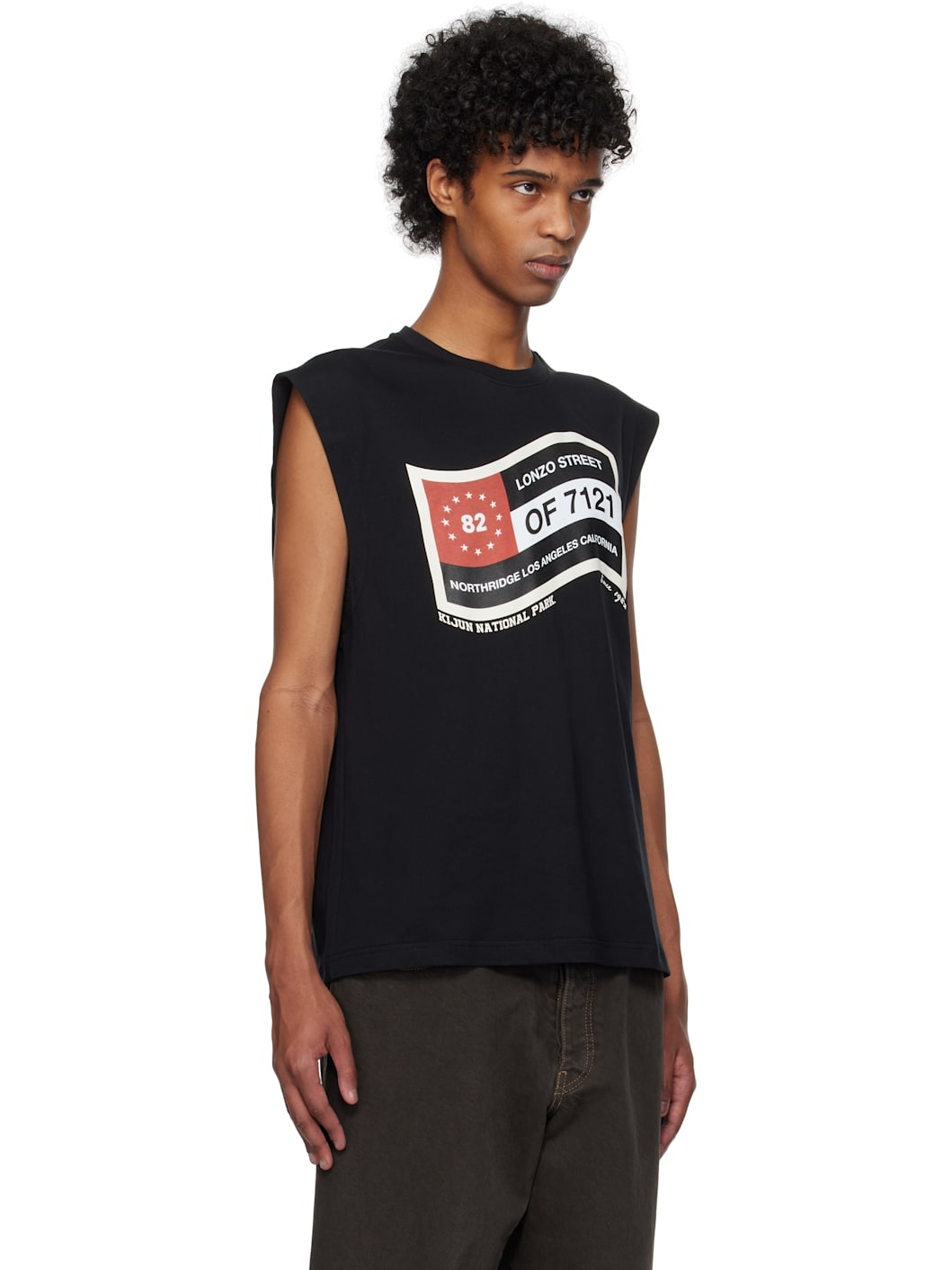 Black Flag Sleeveless Tank Top - 2