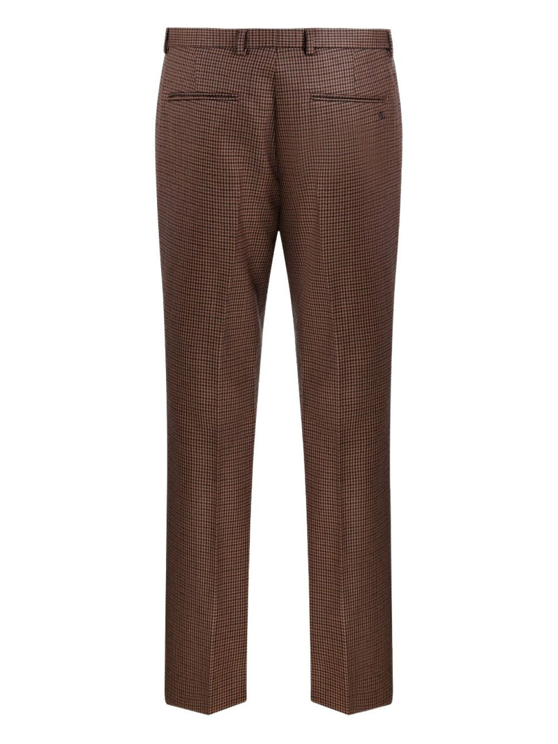 GUCCI houndstooth trousers outlook