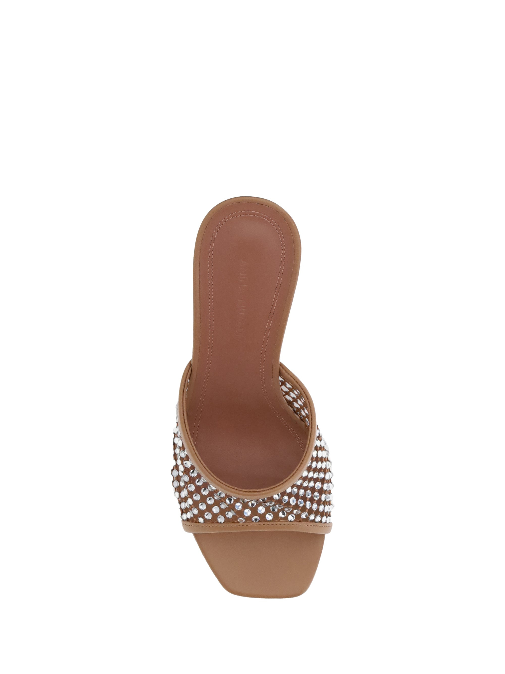 Amina Muaddi Women Lupita Crystal Sandals - 4