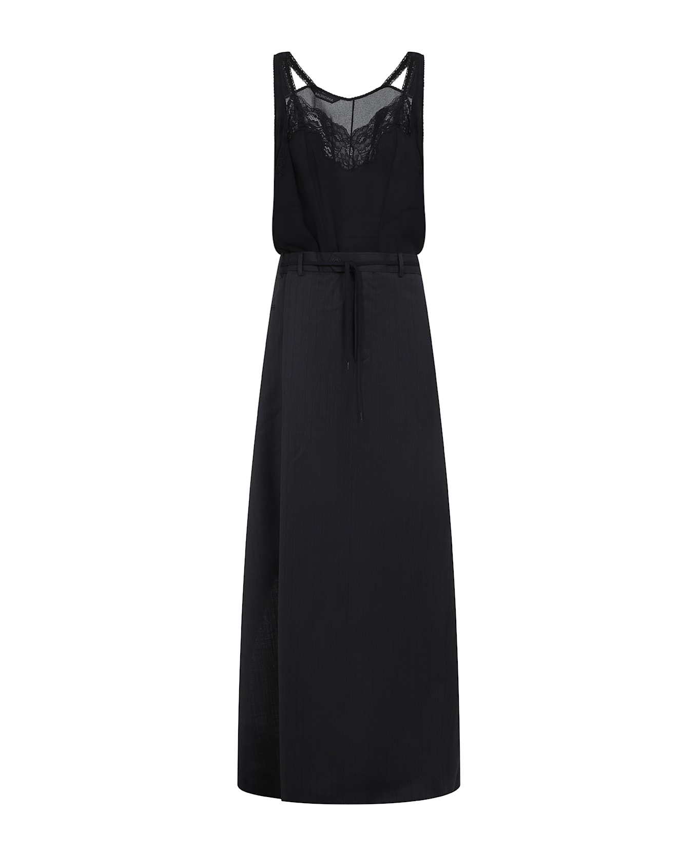 Patched Slip Dress - 2